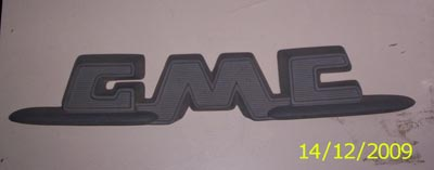 Repuesto Emblema GMC 1958
