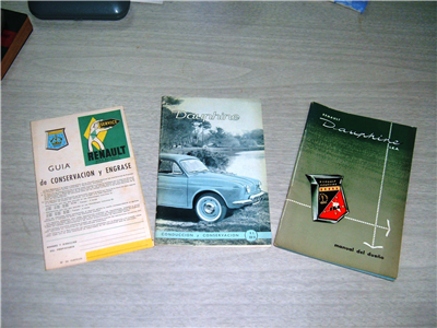Repuesto Manual Renault Dauphine