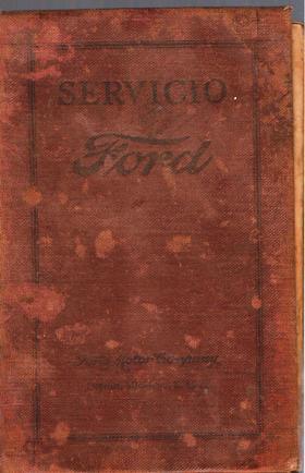 Repuesto Manual Servicio Mec�nico Ford T