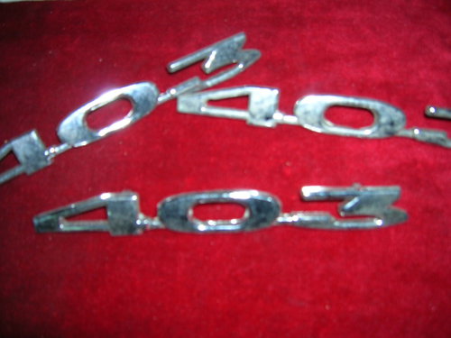 Repuesto Insignias Peugeot 403