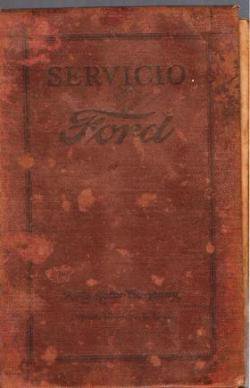Repuesto Manual Taller Ford T